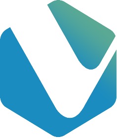 White Coloured 'v' Design With Clue And Green Colour Background In Hexagon Shape Device mark 7123316 Trademark