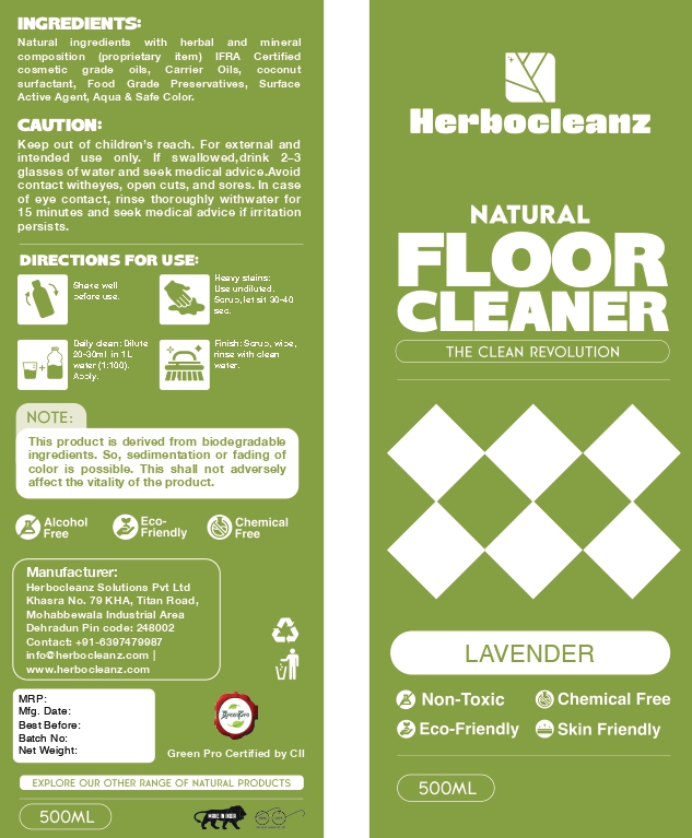 Herbocleanz (label) Device mark 7124069 Trademark