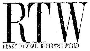 Rtw Ready To Wear Round The World (device) Device mark 2791037 Trademark