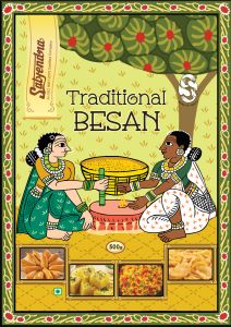 Satyendra Traditional Besan Device mark 7129684 Trademark