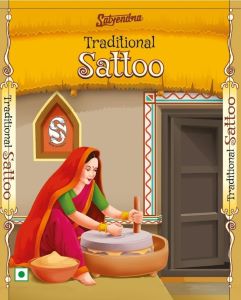 Satyendra Traditional Sattoo Device mark 7129705 Trademark
