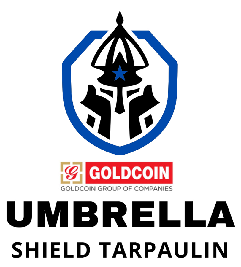 Goldcoin Umbrella Shield Tarpaulin Device mark 7131266 Trademark