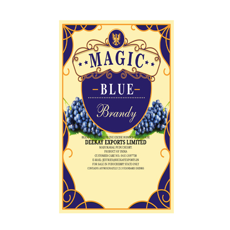 Magic Blue Brandy Device mark 7131295 Trademark