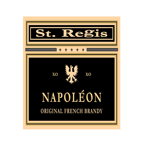 St. Regis Xo Napoleon Original French Brandy Device mark 7131298 Trademark