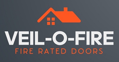 Veil-o-fire With The Tagline Fire Rated Doors Device mark 7135518 Trademark