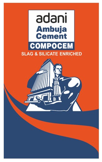 Adani Ambuja Cement Compocem - Giant Holding A Building Device mark 7136665 Trademark
