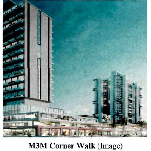 M3m Corner Walk (image) Device mark 7143149 Trademark