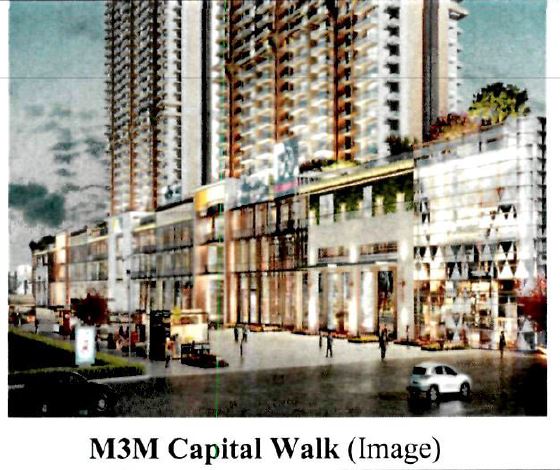 M3m Capital Walk (image) Device mark 7143208 Trademark