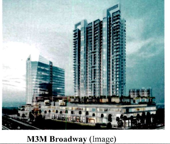 M3m Broadway (image) Device mark 7143210 Trademark