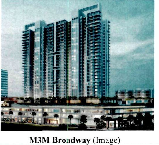 M3m Broadway (image) Device mark 7143211 Trademark