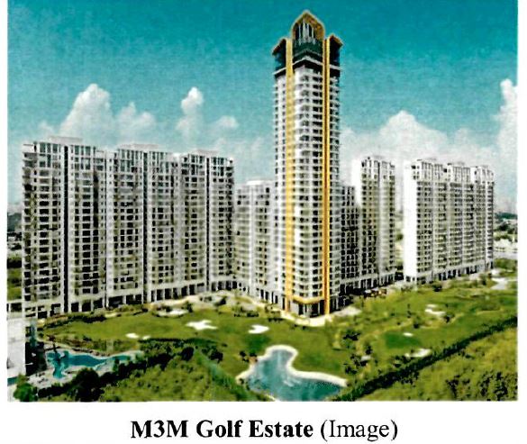 M3m Golf Estate (image) Device mark 7143143 Trademark