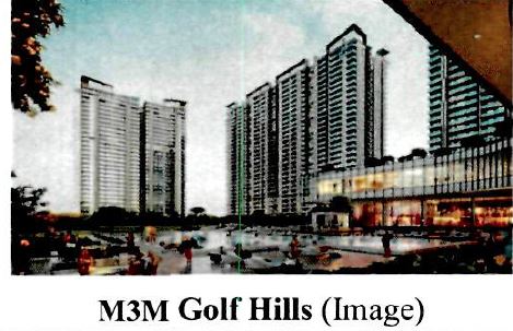 M3m Golf Hills (image) Device mark 7143219 Trademark