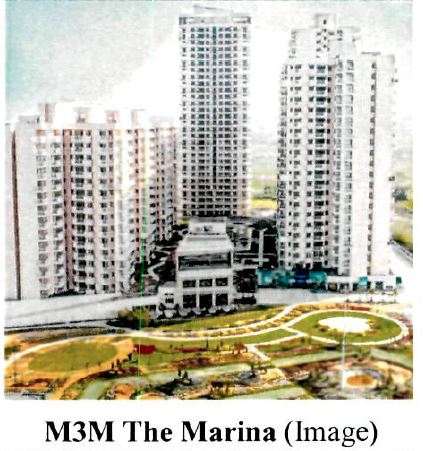 M3m The Marina (image) Device mark 7143205 Trademark