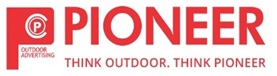Pioneer Think Outdoor. Think Pioneer With Device Of Letter 'p' Outdoor Advertising Device mark 7143691 Trademark