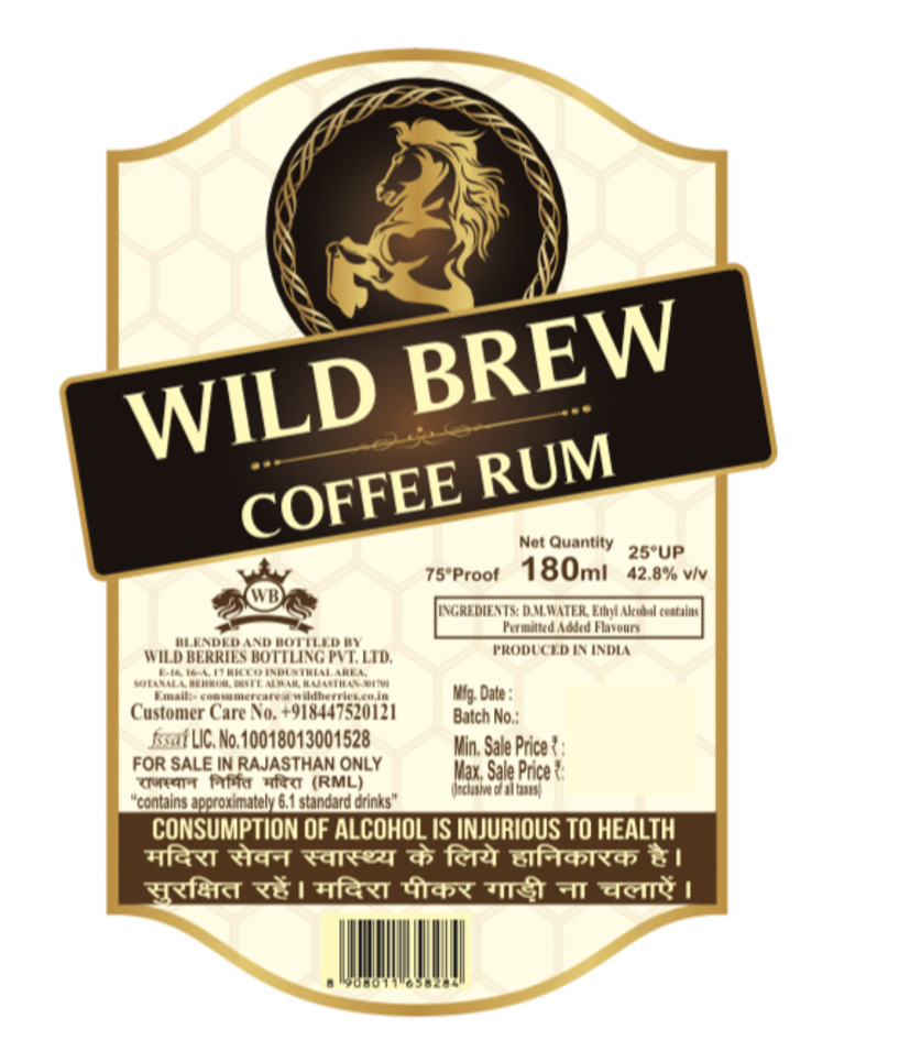 Wild Brew Coffee Rum Device mark 7145947 Trademark