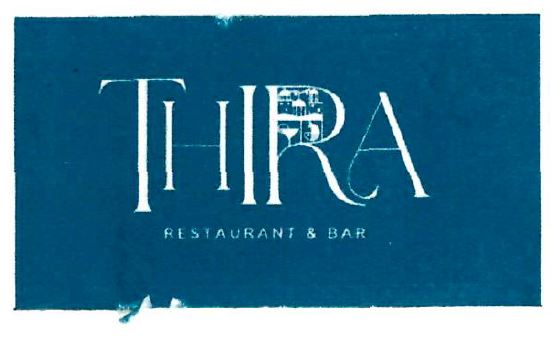 Thira Restaurant & Bar Device mark 7157398 Trademark