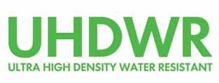 Uhdwr Ultra High Density Water Resistant Device mark 7160560 Trademark