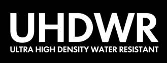 Uhdwr Ultra High Density Water Resistant Device mark 7160772 Trademark