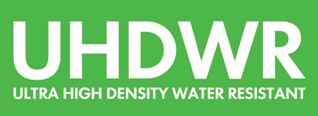 Uhdwr Ultra High Density Water Resistant Device mark 7160773 Trademark