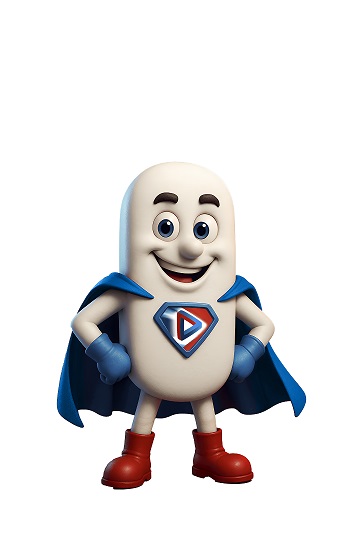 Blue Hero Character Device mark 7159684 Trademark