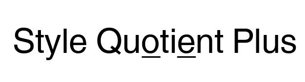 Style Quotient Plus Device mark 7170216 Trademark