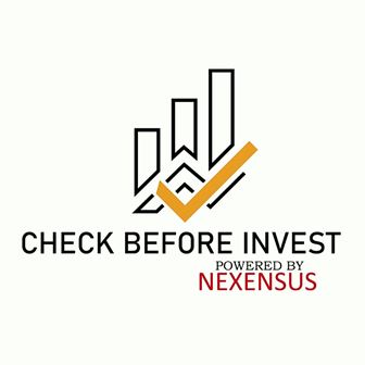 Check Before Invest Powered By Nexensus Device mark 7173228 Trademark