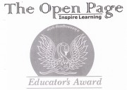 The Open Page Educator's Award Logo Device mark 7179450 Trademark