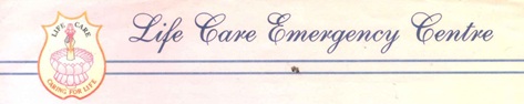 Life Care Emergency Centre Device mark 7179575 Trademark