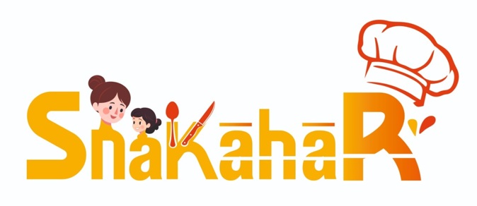 Snakahar Along With The Design Representing Mother, Child, Cutlery, And Chef Cap Device mark 7171074 Trademark