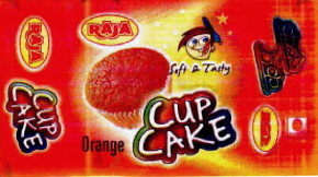 Raja Orange Cup Cake Device mark 2351347 Trademark