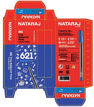 Nataraj 621 Fine Ball Point Pens Device mark 7181508 Trademark