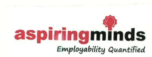 Aspiring Minds (label) Device mark 2394644 Trademark