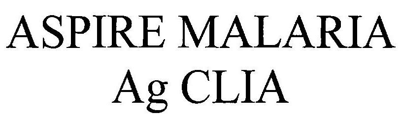 Aspire Malaria Ag Clia (device) Device mark 2521627 Trademark