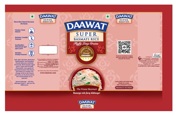 Daawat Super Device mark 7163672 Trademark