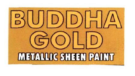 Buddha Gold Metallic Sheen Paint Device mark 7186147 Trademark