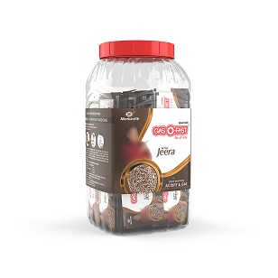 Gas-o-fast Jeera Jar -celeb Device mark 7190979 Trademark