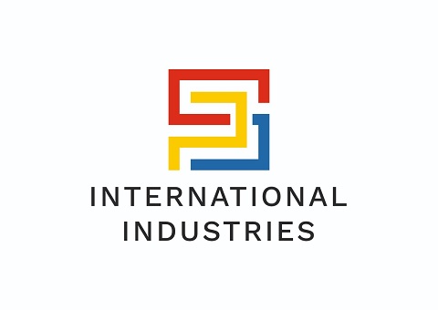 Stylized Letter “sp” Enclosed In Intertwined Geometric Lines Positioned Before The Words “international Industries” Device mark 7196315 Trademark
