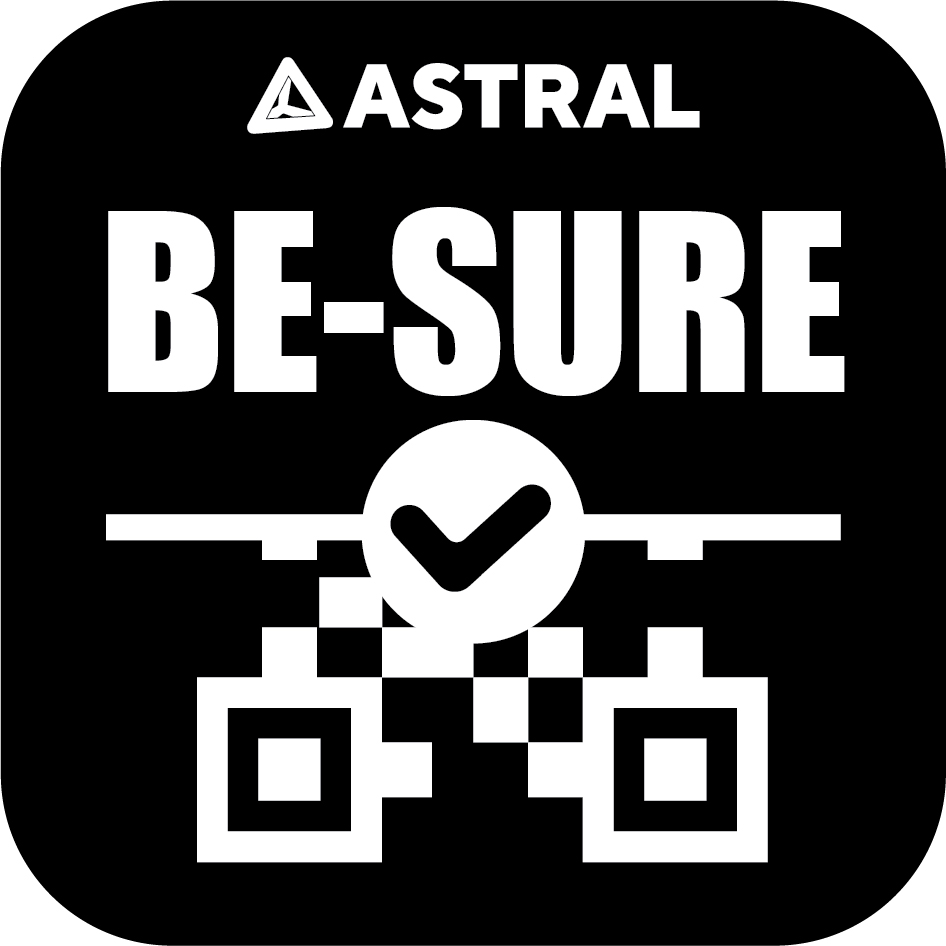 Astral Be- Sure Device mark 7200372 Trademark