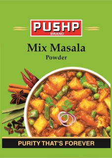 Pushp Brand Mix Masala Device mark 7206549 Trademark