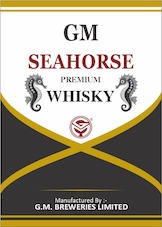 Gm Seahorse Premium Whisky Label Device mark 7206925 Trademark
