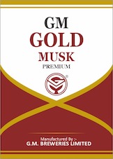 Gm Gold Musk Premium Label Device mark 7206919 Trademark