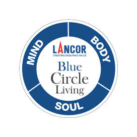 Lancor Blue Circle Living - Mind Body Soul Device mark 7212046 Trademark