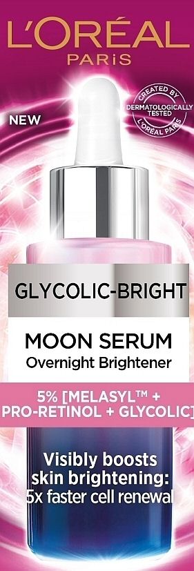 L'oreal Paris Glycolic-bright Moon Serum Device mark 7218806 Trademark