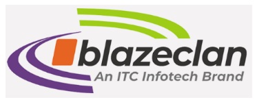 Blazeclan An Itc Infotech Brand Device mark 7220355 Trademark