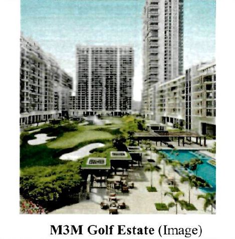 M3m Golf Estate (image) Device mark 7222843 Trademark