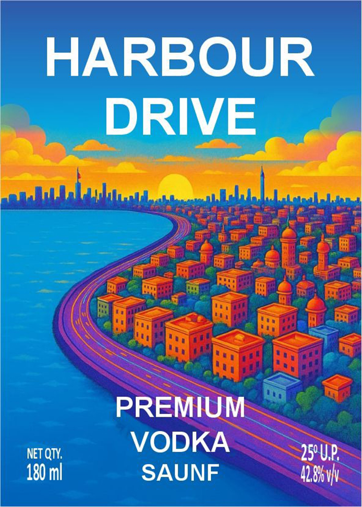 Harbour Drive - Premium Vodka Saunf Device mark 7226508 Trademark
