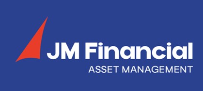 Jm Financial Asset Management And Device Of Triangle With Blue Background (label In Color) Device mark 7226729 Trademark