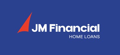 Jm Financial Home Loans And Device Of Triangle In Blue Background (label In Color) Device mark 7226748 Trademark