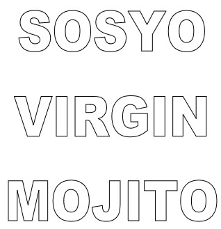 Sosyo Virgin Mojito Device mark 7240439 Trademark
