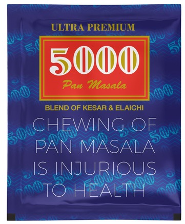 5000 Pan Masala Device mark 7242382 Trademark